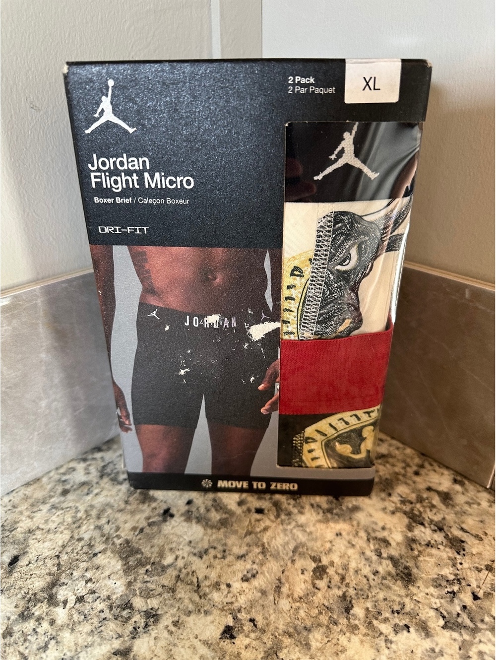 Jordan Flight Micro Boxer Brief Underwear 2 Pk XL